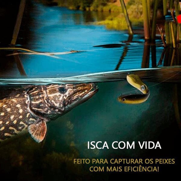 Isca Artificial Biônica de Silicone